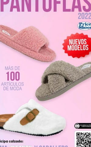 Catalogo Price Shoes Actual Pantuflas 2022 Calzados