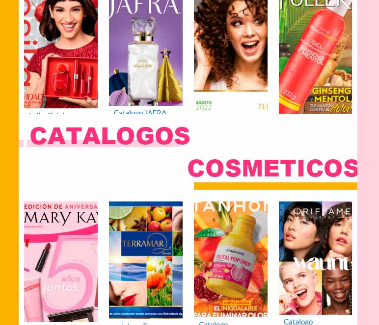 Catalogos Belleza y Perfumeria Mexico