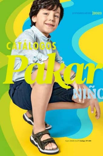 Catalogo Pakar Niño calzado PV 2023