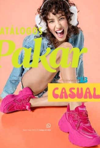 Pakar Shoes Casual Catalogo Otoño Invierno 2023