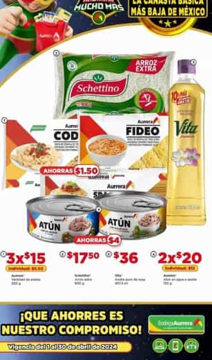 Bodega Aurrera ofertas Precio Bodega  Hasta 30 de Abril 2024